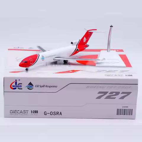 LH2380 Alloy Collectible Plane Gift JC Wings 1:200 T2 Aviation Boeing B727-200F(Adv) Diecast Aircraf