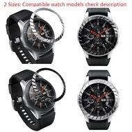 Watch Protective Bezel Ring for Huawei GT 2 46mm/Samsung Gear S3/Galaxy 46mm/42mm Stainless Steel Ring Watch Adhesive Cover Case