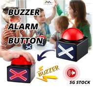 {SG} Game Answer Buzzer Alarm Button with Sound Buzzer Game Buzzer Button Answer Buzzers for Game Li