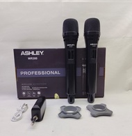microphone wireles ashley 2 mic original