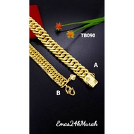 Bangkok Gold Centipede Bracelet (ETB308)(ETB226)