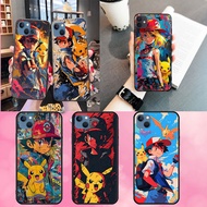 soft black iPhone 12 Pro Max 15 Plus 15 Pro max 16 16 pro max 16e Pikachu1 phone case