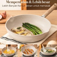 Carote Fry Pan | Non-stick Frying Pan+Lid (20,24,28 Cm)