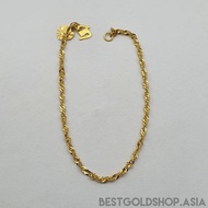 22k / 916 Gold Disco Bracelet by Best Gold Shop