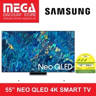 SAMSUNG QA55QN95BAKXXS 55" NEO QLED QN95B 4K SMART TV + FREE A550 SOUNDBAR &amp; WALL MOUNT