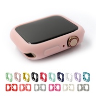 Silicone Case Watch Cover Screen Protection Soft Watch Case compatible for Apple Watch series 9 8 7 