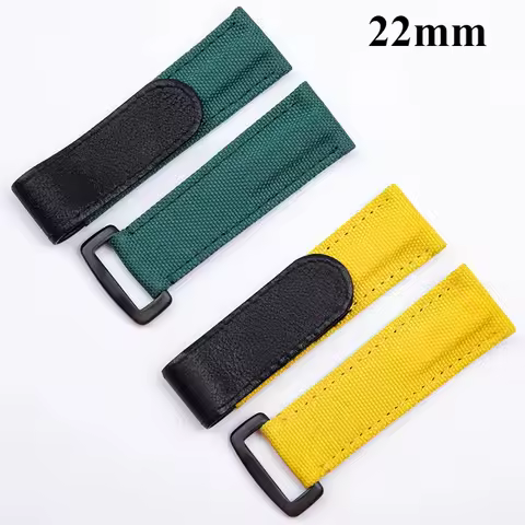 22mm With Nylon Watchband Accessories For TUDOR /Omega/Rolex Daytona SUB Strap 41mm Dial Black Bay G