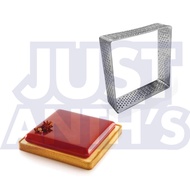 Perforated Cake Ring - Square - Box size 7 cm and 7.5 cm