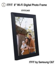 ---沽清！Out of stock！售罄！---ITFIT by Samsung C&T Wi-Fi Digital Photo Frame 8 Inch , 8吋電子相架 ITFITCA05，10