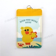 Line Sally Chick Wish You Were Here Ezlink Card Holder With Keyring