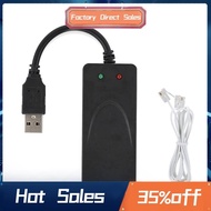 Fax Modem, USB2.0 56K External Modem Driver,Plug and Play USB Modem,Standard and Expanded At Instruc