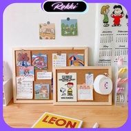 Wall Cork Message Board Notice Bulletin board Photos Decorative Bulletin Notice Note Photo Corkboard