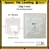 Ceramic Leveling Tool/ Clip 1MM Tile Leveling System