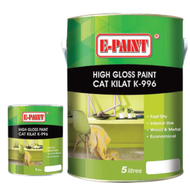 KTH High Gloss Paint K-996 (Cat Minyak, Kayu, Besi / Oil, Wood, Metal Paint) 1Liter / 5 Liter