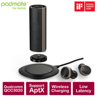 Padmate Pamu Scroll T3 PLUS AptX Wireless Earbuds Wireless Charge Wireless Earphone Bluetooth Headph
