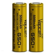 Original VapCell Battery INR 21700 5000mAh 15A Rechargeable Batteries Sony LG Samsung AWT for Electr
