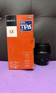 完美無瑕 全套有盒 Sony 28-75 28-75mm F2.8 A Sony Mount