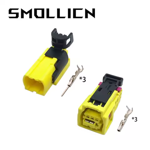 1 Set 3 Pin 4H0 972 773 Automotive Connectors Car Sensor Plug Male Female Socket 4H0972773A 4G097278