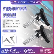 2pcs/1 Kit✨✨Y15 Y16 LC135 RS150 EGO Footrest Universal Cnc Alloy Full  Special For Motorcycle Modifi
