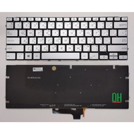 Notebook Keyboard ASUS ZenBook 14 UM431D Vivobook S14 S431F BX431 U4500F Laptop With Thai/English Lighting