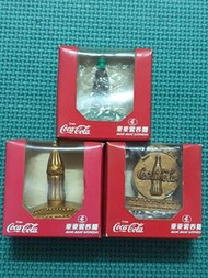 Coca Cola 可口可樂 X 東東雲吞麵 火車 1彩色+2金色