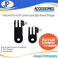 Pivot Arm for Action Camera Gopro Bpro Xiaomi Yi Kogan
