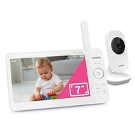 VTech VM819 Baby Monitor with Camera and Audio, 2.8” Screen Portable Baby Camera, Night Vision, 2-Wa