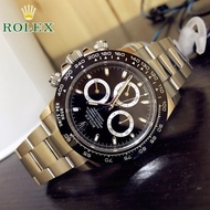 ROLEX Daytona Automatic Watch For Women Men Pawn Water Proof Original Stainless Silver Black COD