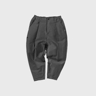 DYCTEAM - Pleated cropped trousers (gray)