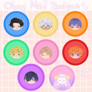 (Pre-order)Obey Me Button Badge Pin