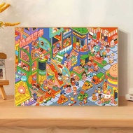 Milk Fragrance Supermarket Digital Oil Painting Has Giant Difficulty diy Healing Fresh Niche Acrylic