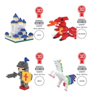 MICROBRIK : 3d Fantasy Building Blocks Mixed Styles 3DX-109