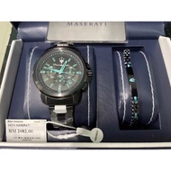 Maserati Aqua Edition Watch &amp; Bracelet (Original)