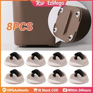 8Pcs Multifunctional Caster Wheel Self-Adhesive Furniture Caster Wheels Plastic Small Caster Wheel