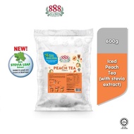 888 Iced Lemon Tea Peach Tea Drink with Stevia (600g)