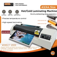 Heavy Duty A3/A4 Industrial Metal Body Laminator Laminate Machine Mesin Laminate Hot/Cold/Reverse La