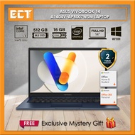 Asus VivoBook 14 A1404V-APB007WSM / APB008WSM Laptop (Core 5 120U 5.00GHz,16GB D4,512GB SSD, Intel,1