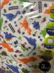 日本Skater公司 專為3 至10 歲兒童設計的12 層紗布口罩恐龍款