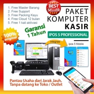 PROMO- PAKET KOMPUTER KASIR KOMPLIT PRINTER 80MM IPOS 5 PROFESIONAL - Picture shop01