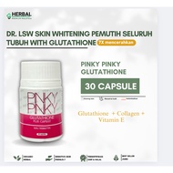 Pinky Pinky Glutathione Supplement Whitening Collagen Pemutih Badan Kulit Cerah Glowing Plus
