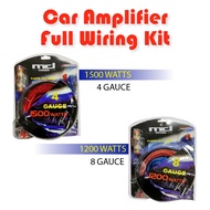 4GA 8GA Car Amplifier Wiring Kit Audio Subwoofer AMP Fuse Holder Wire Cable 1500W 1200W