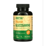 Deva, Vegan Glucosamine MSM - CMO - Turmeric, 90 Tablets