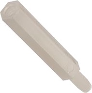 Nylon 6/6 Male-Female Standoff 6-32 15/16" Body Length, 1/4" Male & Female Thread Lengths, White (Pa