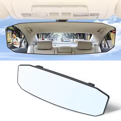 Car Interior Wide Angle Convex Rearview Mirror For Citroen C2 C3 C4 C5 Cactus Aircross Berlingo Saxo