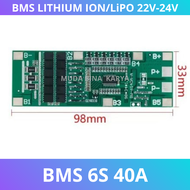 BMS 6S 40A 22-24V Lithium ion Battery Protection+Balanced Board