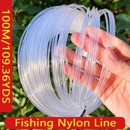 Nylon Monofilament Fishing Line 68-175lbs Extra Thick 100m Big Size 1mm-2mm Sea Boat Fly Fishing Mai
