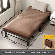 REX เตียงพับ เตียงเสริมสำหรับพักกลางวันที่บ้าน เตียงเดี่ยวเสริมสำหรับสำนักงาน เตียงคู่สำหรับอพาร์ตเม