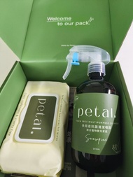 Petal. 寵物萬用清潔噴霧 + 消毒濕巾
