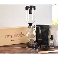 Fifth Brew Coffee Syphon Kit Bundle - 3 Cups