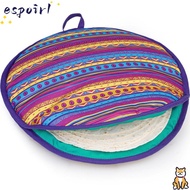 ESPOIR Tortilla Keeper, Insulated Heat 12 Inch Tortilla Warmer Pouch, Ethnic Style Reusable Microwav